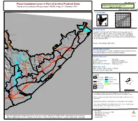 Flood Inundated Areas in Part of Andhra Pradesh State