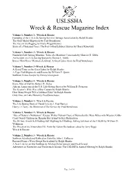 Wreck & Rescue
