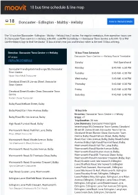 18 Bus Time Schedule & Line Route