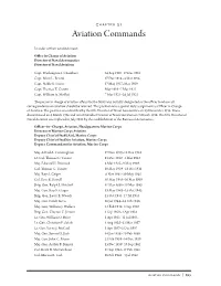 Aviation Commands
