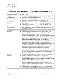 Deal of the Week: Permira/C.P.P.I.B. to Buy Informatica for $5.3B