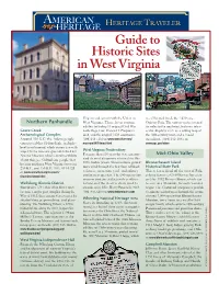 Guide to Historic Sites in West Virginia