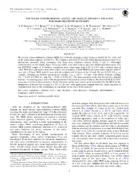 The Solar Neighborhood. Xxxvii. the Mass–Luminosity Relation for Main-Sequence M Dwarfs* G