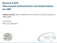 Beyond X.509: Token-Based Authentication and Authorization for HEP