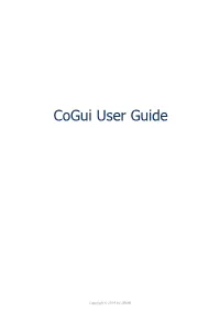 Cogui User Guide
