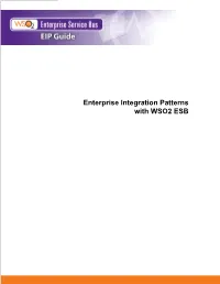 Enterprise Integration Patterns with WSO2 ESB