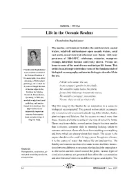 Life in the Oceanic Realms