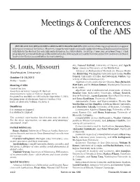 Meetings & Conferences of The