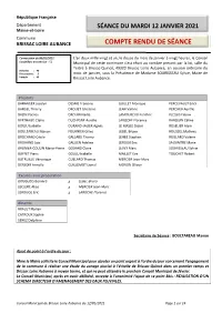 COMPTE RENDU Du 2021-01-12