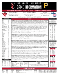 Game Information