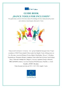 Guide Book „Dance Tools for Inclusion“