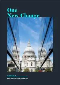 One New Change