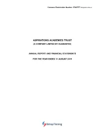 Annual Report and Financial Statements