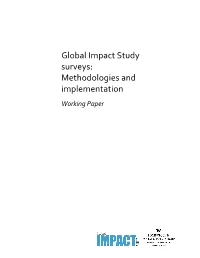 Global Impact Study Surveys: Methodologies and Implementation