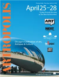 Artropolischicago.Com Friday Through Monday at The
