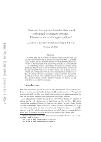 Curvature Line Parametrized Surfaces and Orthogonal Coordinate Systems