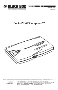 Pocketmail® Composer™