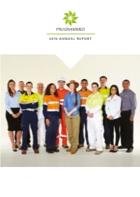 24. Programmed 2016 Annual Report