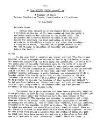 C.A. Oxley, "The 'Needed Truth' Assemblies,"