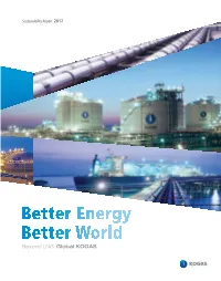 Better Energy Better World Beyond LNG, Global KOGAS KOGAS About This Report
