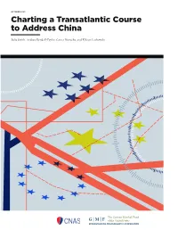 Charting a Transatlantic Course to Address China