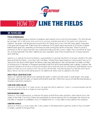 How to Line the Fields
