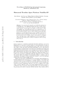 Humanoid Teensize Open Platform Nimbro-OP