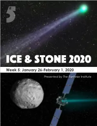 Week 5: January 26-February 1, 2020