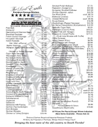 Emils Menu AUG 2021.Pdf