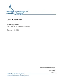 Iran Sanctions