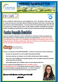 Spring Newsletter