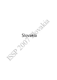 ISSP Background Variable Documentation