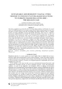 Sustainable and Resilient Coastal Cities: Trigger to Enhance Nature-Based Solutions to Climate Change/Sea Level Rise – the Belgian Case