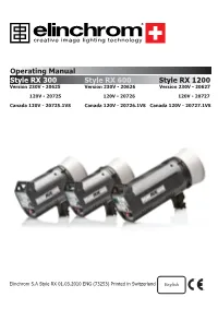 100301 Style RX Page Par Page.Indd