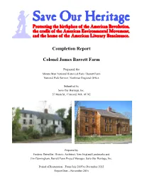 Completion Report