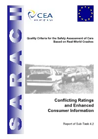 Conflicting Ratings and Enhanced Consumer Information