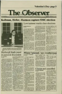 Kollman, Heller, Harmon Capture SMC Election Low Turnout Marks Class Elections