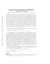 On the Closed Form Expression of Elementary Symmetric Polynomials and the Inverse of Vandermonde Matrix