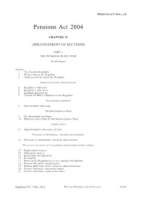 PENSIONS ACT 2004 (C