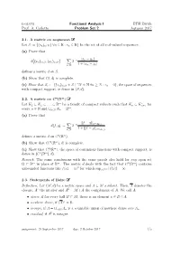 Problem Set 2 Autumn 2017