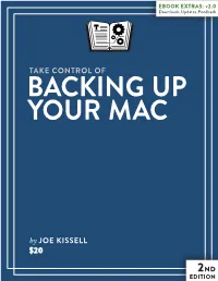 Take Control of Backing up Your Mac