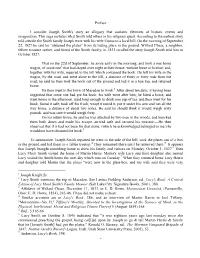 V Preface I Consider Joseph Smith's Story an Allegory That Contains