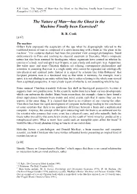 R.R. Cook, "The Nature Of