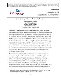 Understanding Life Science Partnership Structures