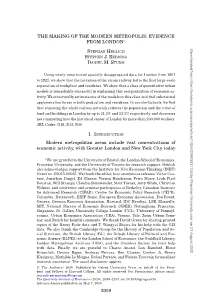Stephan Heblich Stephen J. Redding Daniel M. Sturm