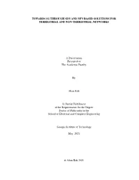 Towards 6G Through Sdn and Nfv-Based Solutions for Terrestrial and Non-Terrestrial Networks