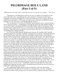 PILGRIMAGE HOLY LAND (Part 3 of 5)
