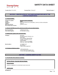 Safety Data Sheet