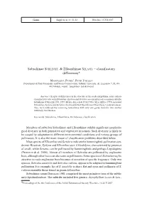 Sobraliinae SCHLECHT. & Elleanthinae SZLACH