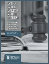 Who Will Write Your Rules?